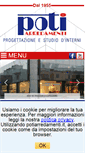 Mobile Screenshot of potiarredamenti.it